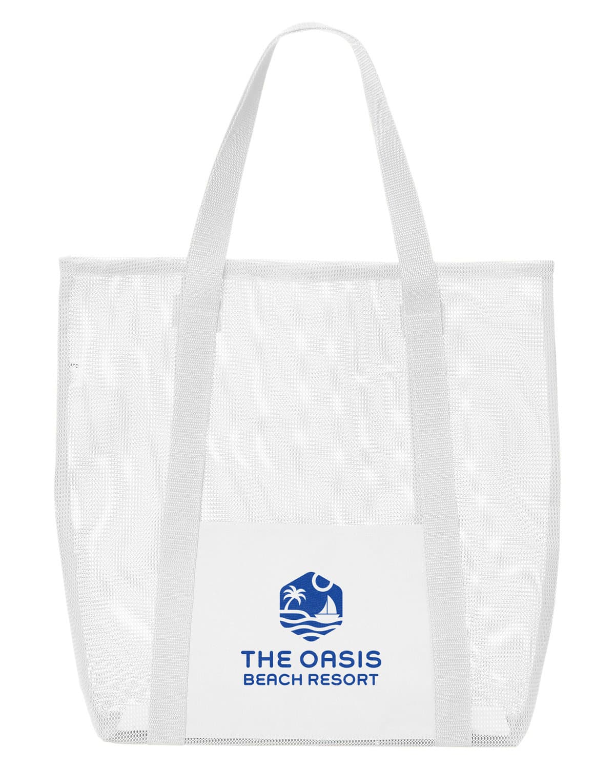 Belle Mare Beach Mesh Tote Bag.