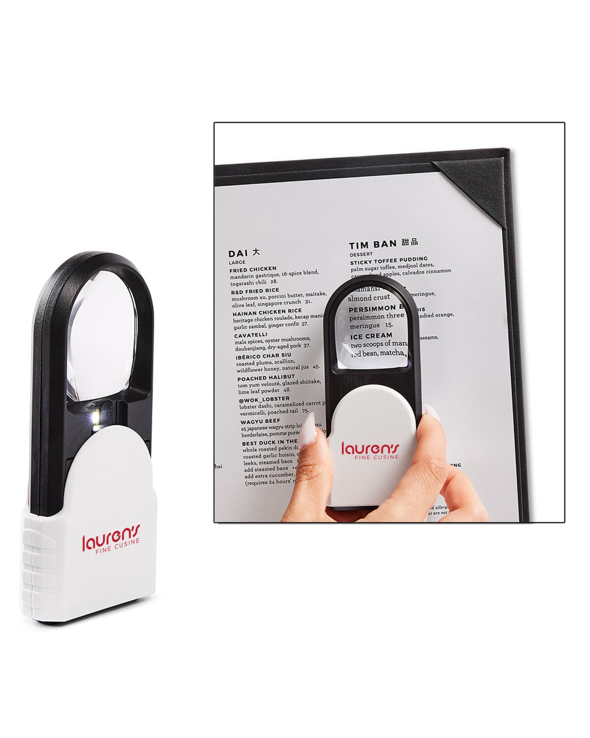 Magnifier With Light.