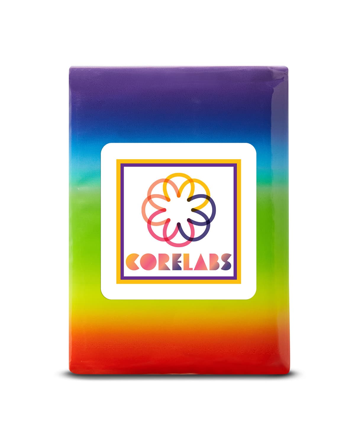 Mini Tissue Packet - Rainbow.
